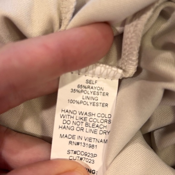 NAIF Cream Ruffled Off-Shoulder Sundress - Picture 6 of 6